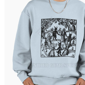 Sweat-shirts en molleton pour hommes, grande taille, fabriqués en usine, décontractés, hiver, couleur unie, col rond, coupe classique, couleurs personnalisées, logo, haute qualité - Product Image 3