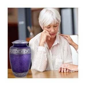 Hot Selling With Reasonable Price Made In India Wholesale-Cremation-Urns Aluminum Urn Cremation Export Quality With High Quality - Product Image 5