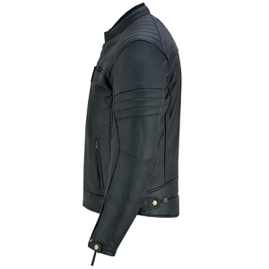 Diseños de moda Boys Classic Biker Jacket geiune leather bike - Product Image 6