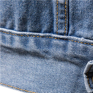 Veste en jean à manches longues de meilleure qualité pour hommes adultes col rabattu tenue décontractée veste en jean pour hommes avec fermeture à boutons - Product Image 4