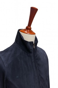 Manteau long unisexe en cuir véritable, daim, couleurs personnalisées, écologique, décoration vintage, mode d'hiver, mélanges de laine, vêtements d'extérieur - Product Image 5