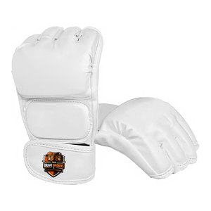 ถุงมือ MMA หนังคุณภาพสูงสำหรับการฝึกซ้อม พร้อมระบบสายรัดที่ปลอดภัย ดีไซน์น้ำหนักเบา ป้องกันแรงกระแทกได้ดีขึ้น - Product Image 1
