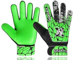 Guantes de Portero de Cuero Premium Personalizables Ajuste Personalizado Venta al por mayor Fútbol Latex Grip - Product Image 1