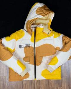 Manteau bouffant d'hiver de haute qualité pour hommes, veste en toile à capuche épaisse et chaude, fermeture à glissière vintage, Offre Spéciale de service OEM de canard, vente en gros - Product Image 5