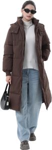 Chaqueta de burbujas personalizada OEM ODM a prueba de viento para hombre y mujer, chaqueta acolchada de moda de invierno, Chaqueta larga de burbujas para mujer - Product Image 3