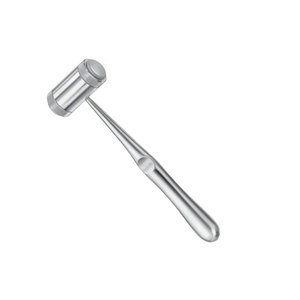Martillo Quirúrgico de 190 mm (7.12 pulgadas) con Cabeza de Acero Inoxidable 410 de 25 mm, 218 g/155 g, Cabezas de Nailon, Martillo Manual para Huesos, Uso Dental y Ortopédico - Product Image 4