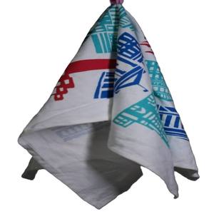 Serviettes de cuisine jetables en coton 100% de couleur unie en gros, logo personnalisé, écologiques, séchage rapide, lavage à la main - Product Image 4