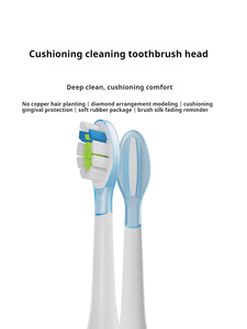 Comfort Fit 8-Piece Soft Oral Care Electric <b>Toothbrush</b> <b>Heads</b> for Hotel & Household Use - Product Image 5