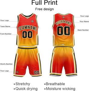 Uniformes de basket-ball réversibles personnalisés, maillot et shorts de basket-ball par sublimation personnalisés, tailles quantité minimale de commande bas pour adultes et jeunes - Product Image 6