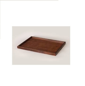 Best Seller Venta caliente Artículos para bebidas Bandeja de madera para servir Venta al por mayor Bandeja de madera con asa para boda Fiesta y restaurante Bandeja para servir - Product Image 2