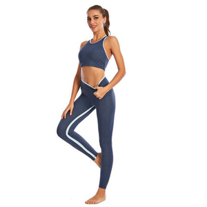 Haute qualité femmes Yoga ensemble vêtements actifs entraînement Yoga ensembles fabriqués au Pakistan en gros personnalisé mode respirant OEM 2025 - Product Image 5