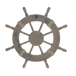 Ruedas de barco náuticas modernas Diseñador personalizado Vintage de madera Hecho a mano logotipo personalizado impresión al por mayor Elegante elegante - Product Image 2