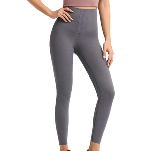 Manufacturer Anti Cellulite Compression Shape pants Sports Wear <b>Tummy</b> <b>Control</b> Waist <b>Gym</b> Breathable Women's Yoga <b>Leggings</b> - Product Image 6