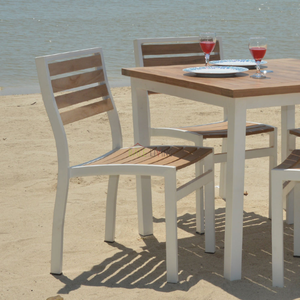 Cattalina Mahogany Solid Stacking <b>Dining</b> <b>Chair</b> Eco-Friendly Modern Design for Outdoor Hotels Villas Beachside Home Furniture - Product Image 3