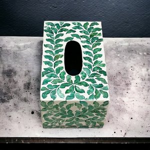 Boîte à mouchoirs en noyer de luxe | Porte-papier en bois pour salle de bain et salon | Mallette de rangement de bureau moderne | Organisateur de décoration intérieure - Product Image 1