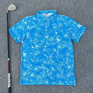 ... Camisa Polo de golf de manga corta para hombre con cuello Top transpirable para gimnasio al aire libre caminar deportes y comodidad casual - Product Image 6