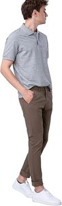 Pantalones de Golf Casuales para Hombre de Alta Calidad, Cintura Media, Corte Regular, Ligeros, Transpirables, Cierre de Cremallera Recta - Product Image 5