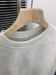 Sweat-shirt unisexe décontracté uni, tendance, imprimé, col rond, pull, tenue d'hiver, doublure à capuche, sweat-shirt imprimé à manches longues pour homme, hiver - Product Image 6