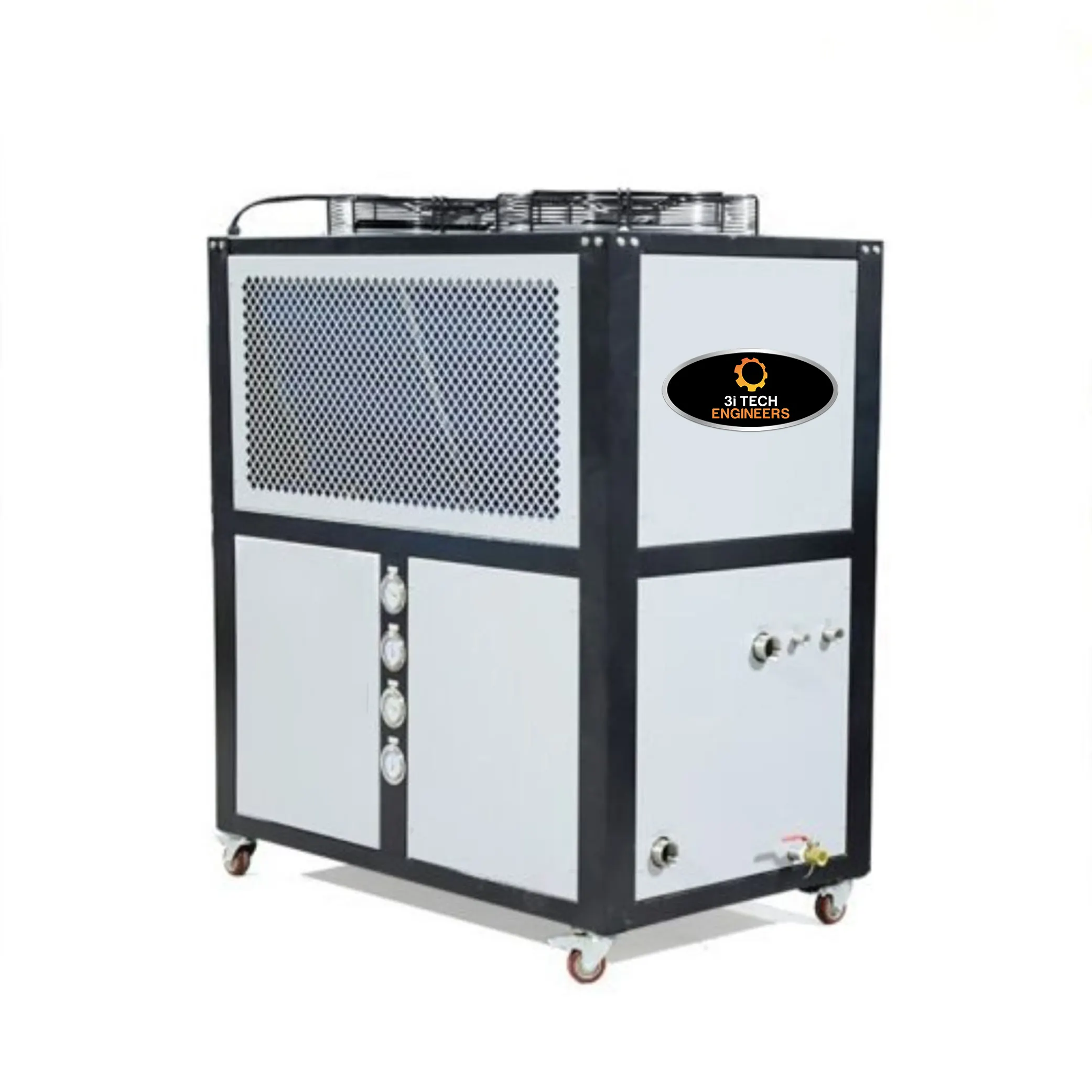 เครื่องทำความเย็นขนาดกะทัดรัด3เฟส60 TR ระบายความร้อนด้วยน้ำในอุตสาหกรรมระบบอัตโนมัติเต็มรูปแบบผลิตจากอินเดีย