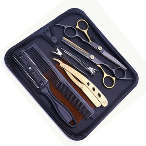 Ensemble de ciseaux de barbier IMANS ENTERPRISES de qualité supérieure, ciseaux professionnels pour couper les cheveux, outil de coiffure en acier inoxydable pour salon de coiffure - Product Image 4