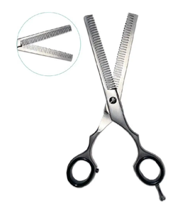 Tondeuse à cheveux professionnelle ciseaux amincissants extrêmement pointus qualité supérieure 6.5 pouces coupe précise coupes de cheveux parfaites - Product Image 4