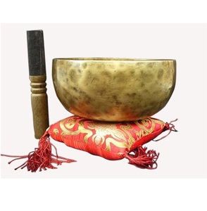 Bol chantant en métal de luxe de meilleure qualité, fini or, décoration intérieure pour le yoga religieux, pratiques spirituelles, bols de signature - Product Image 2