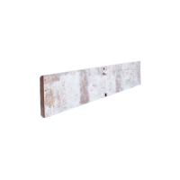 Panneau mural en bois massif teck 3D géométrique moderne, variété de couleurs naturelles uniques, pour villa, hôtel, appartement, 7-9 mm