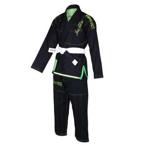 Kimono de Jiu-Jitsu brésilien BJJ Gi poids lourd 550 g/m² tissage or pré-rétréci en coton, logo brodé personnalisé, costume professionnel - Product Image 4