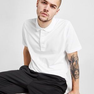 เสื้อถักลำลองผู้ชายแบบ OEM สั่งทำพิเศษ ผ้าฝ้าย 100% แห้งเร็ว ระบายอากาศดี แขนสั้น สีพื้น โลโก้สั่งทำ สีสั่งทำได้ ไซส์พลัส - Product Image 2