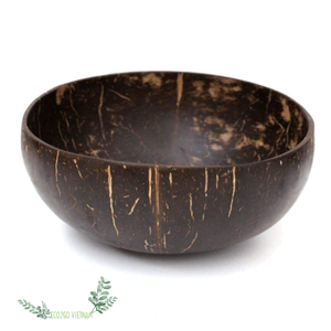 100% coquille de noix de coco naturelle vietnamienne parfaitement polie bol de coquille de noix de coco naturelle bol à salade bol de noix de coco cuillère et fourchette - Product Image 5