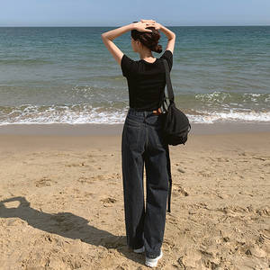 Prix de gros Pantalon Produits Personnalisation Post Pantalon large - Product Image 1