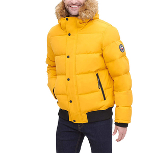 Vestes d'hiver à la mode pour hommes 2022, manteau à bulles à capuche, Design personnalisé élégant - Product Image 6