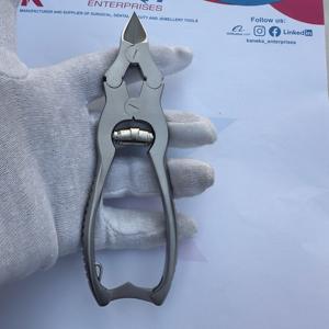 Professionnel de haute qualité Double Action coupe-ongles mycotique lame droite robuste pour la podiatrie incarné orteil coupe des ongles - Product Image 6