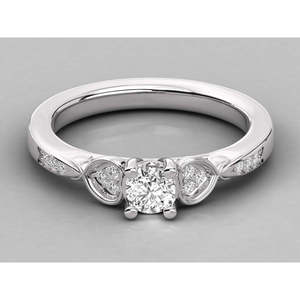 Anillo de Diamante Cultivado en Laboratorio con Oro Amarillo de 14K, Joyería Fina para Compromiso o Promesa, con Certificado IGI - Product Image 6