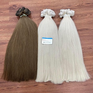 Meilleure vente!! Gros Price100 % Cheveux Bruts Extensions de Cheveux Humains Cuticule Cheveux Double Dessiné Meilleur Double Dessiné Machine Trame - Product Image 2
