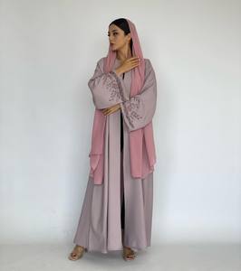 2024 Best-seller Designer Handwork Abaya Turquie-Style Robe traditionnelle musulmane pour adultes Taille libre Collection tendance - Product Image 1