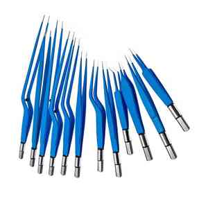 Pinzas Bipolares Europeas Manuales de Alta Calidad, Instrumentos Quirúrgicos para Cirugía General, Certificación CE, Caronia Surgical CS-RAF-105 - Product Image 5