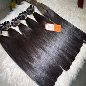 Proveedor Mayorista de Cabello Vietnamita Liso y Sedoso, Extensiones de Cabello Humano Natural Virgen de Doble Trama - Product Image 1