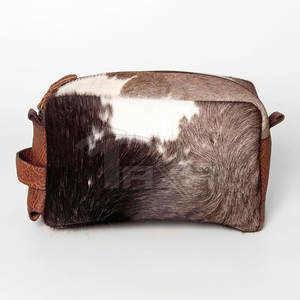 Service d'OEM de cas léger de taches de cheveux de peau de vache de nouvelle conception Offre Spéciale avec la fermeture à glissière - Product Image 2