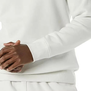 Sudaderas con capucha de corte láser con dobladillo ajustable de algodón suave transpirable cómodo sudadera holgada de gran tamaño - Product Image 6