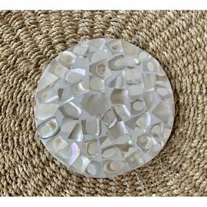 ชุดถาดรองแก้วลายมุกสุดหรูพร้อมที่ใส่โลโก้ตามสั่งขนาดฝังลายเปลือกหอยมุก - Product Image 6