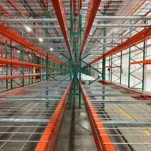 Rayonnage d'entrepôt à usage intensif Support à palettes à hauteur réglable Cadre en acier Rayonnage à palettes de stockage de haute qualité Standard américain - Product Image 1