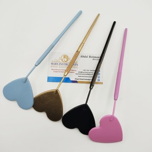 High Quality Moon Shape Eyelash Extension <b>Mirrors</b> Stainless Steel Cosmetic <b>Mirror</b> with Personalized Features <b>Lighted</b> Function - Product Image 2