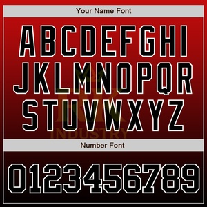 Camiseta de Béisbol de Diseño Auténtico, Color Rojo y Negro Degradado, con Logotipo Personalizado de Alta Calidad, Transpirable, Absorbe la Humedad, Talla Grande, Unisex - Product Image 4