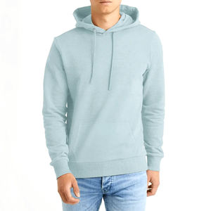 Mejor precio Material transpirable Color sólido Hombres Sudaderas con capucha Estilos Casual Sudaderas con capucha Personalizar su propio logotipo Hombres Sudaderas con capucha - Product Image 1