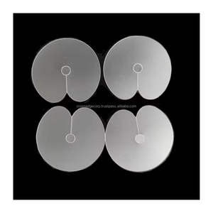 Meilleur protecteur de chaleur pour les extensions de cheveux 50pcs Boucliers ronds Feuille d'isolation Protecteur Échelle Marque Pointe Kératine Styling Tool - Product Image 1