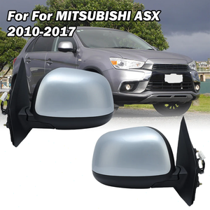 Conjunto de Retrovisor Lateral de 5 Pines para Mitsubishi <span class=keywords><strong>ASX</strong></span> 2010-2017, Color <span class=keywords><strong>Gris</strong></span> Plateado, con Calefacción, Plegable Manualmente, Accesorios para Automóviles - Product Image 1