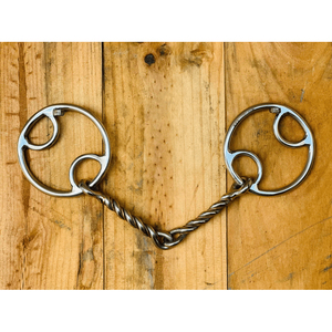 Mors de cheval en acier inoxydable durable avec finition polie et lisse pour l'équitation professionnelle, équipement équestre - Product Image 4