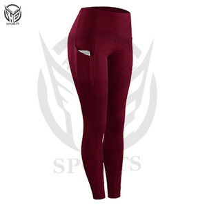 Leggings de yoga sin costuras para mujer al por mayor, pantalones deportivos de cintura alta, ropa de gimnasio, leggings fruncidos para realzar los glúteos para mujer - Product Image 5
