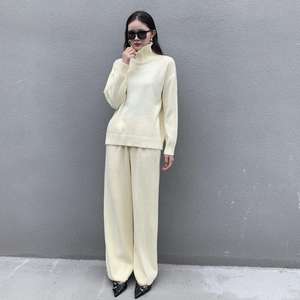 ชุดวอร์มถักแบบลำลองสำหรับเด็กใส่ได้ทั้งชายและหญิง, ชุดลำลอง2ชิ้นสำหรับฤดูใบไม้ร่วงฤดูหนาวทรงหลวมแฟชั่นใหม่ - Product Image 5